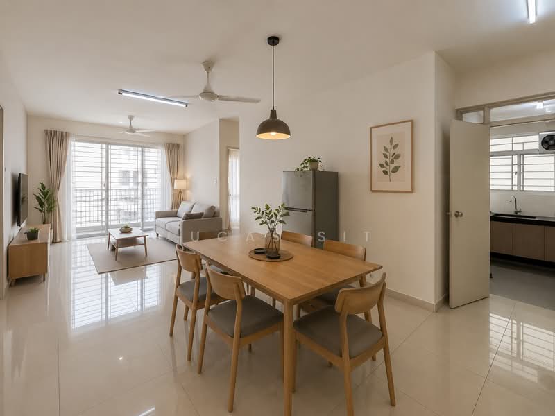 Condominium for Sale at Platinum Lake PV 16 - Lucas Sit - Living Room - PropertyGuru.com.my