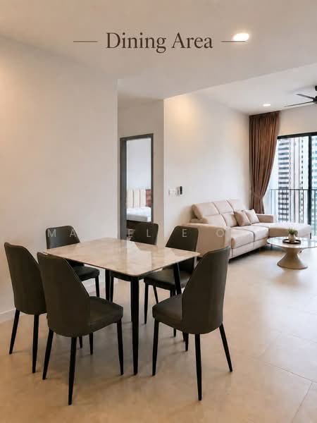 Kondominium untuk Disewa di Triuni Residences - Maybelle Ooi - Dining Room - PropertyGuru.com.my
