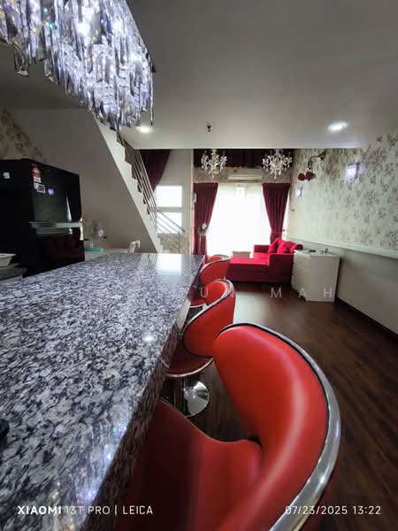 Service Residence for Sale at De Centrum Residences - Jean Mun Mah - Living Room - PropertyGuru.com.my