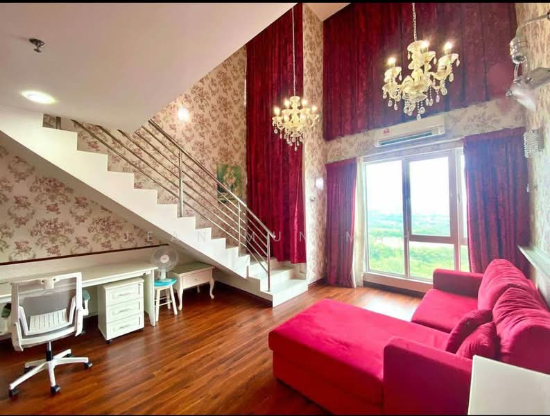 Service Residence for Sale at De Centrum Residences - Jean Mun Mah - Living Room - PropertyGuru.com.my
