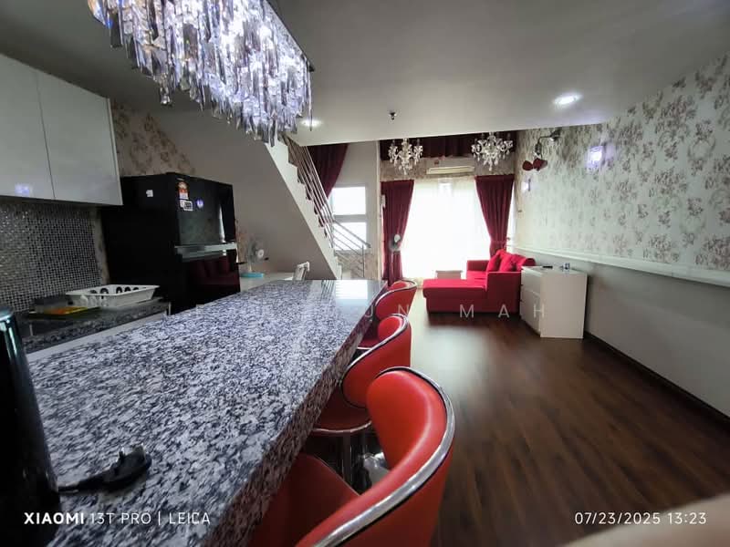 Service Residence for Sale at De Centrum Residences - Jean Mun Mah - Living Room - PropertyGuru.com.my