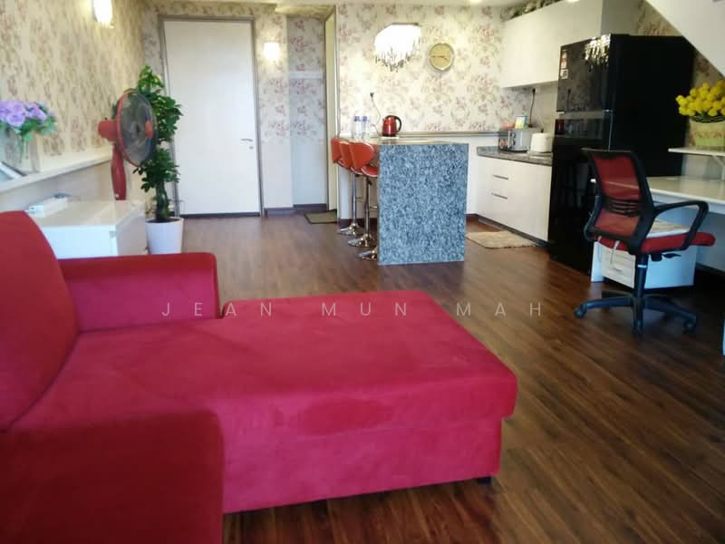Service Residence for Sale at De Centrum Residences - Jean Mun Mah - Living Room - PropertyGuru.com.my