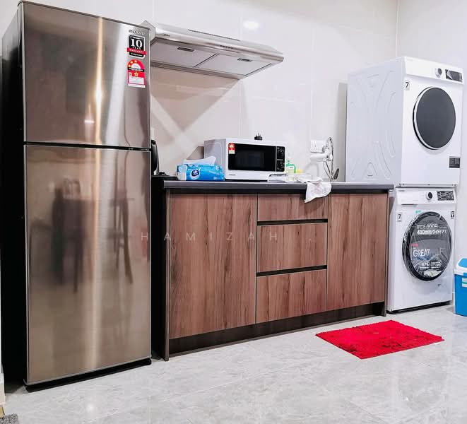 Kediaman Servis untuk Disewa di The Oak Residence - Hamizah . - Kitchen - PropertyGuru.com.my