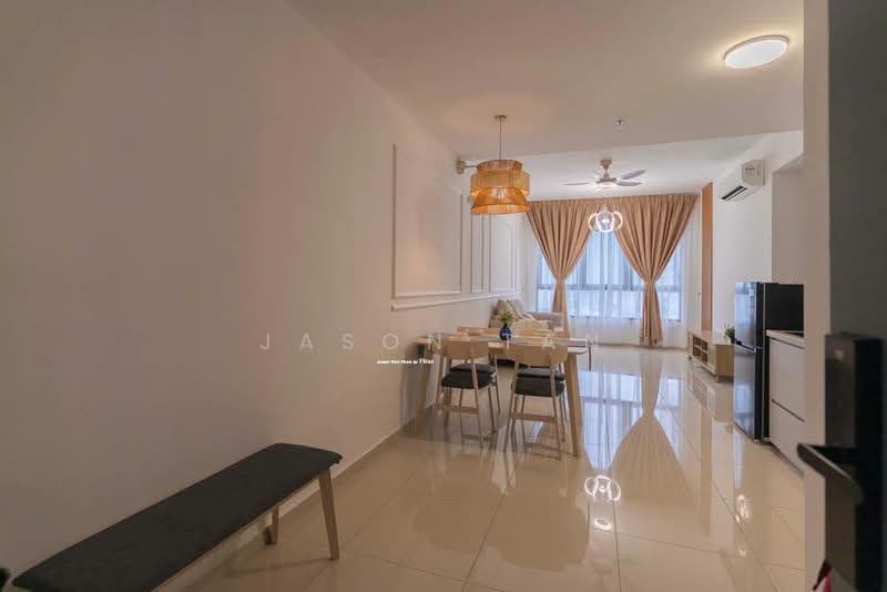 Service Residence for Rent at BeCentral @ i-City - Jason Tan - Living Room - PropertyGuru.com.my