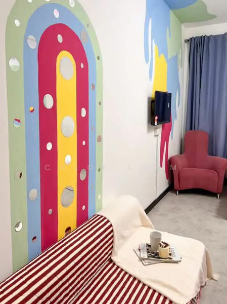Servis Apartment untuk Dijual di Neu Suites - Chloe Shum - Living Room - PropertyGuru.com.my