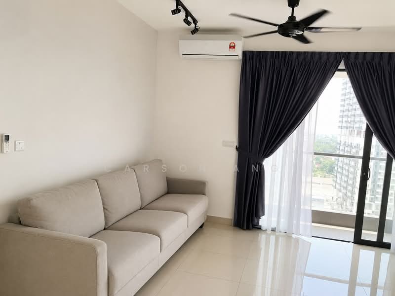 Service Residence for Sale at Woodsbury Suites - Carson Ang - Living Room - PropertyGuru.com.my