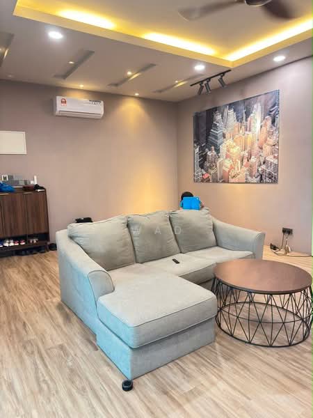 Rumah Teres 2 Tingkat untuk Dijual di Bandar Tasek Mutiara (Simpang Ampat) - Aswad . - Living Room - PropertyGuru.com.my