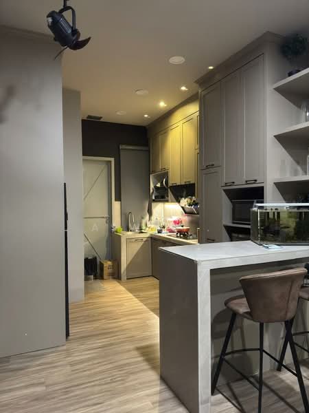 Rumah Teres 2 Tingkat untuk Dijual di Bandar Tasek Mutiara (Simpang Ampat) - Aswad . - Kitchen - PropertyGuru.com.my