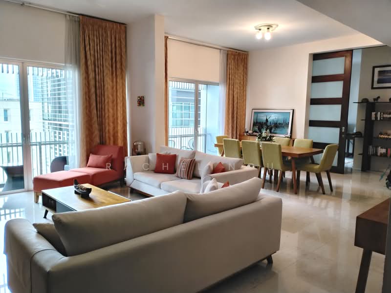 Condominium for Sale at Dua Residency - Rachel Ngu - Living Room - PropertyGuru.com.my