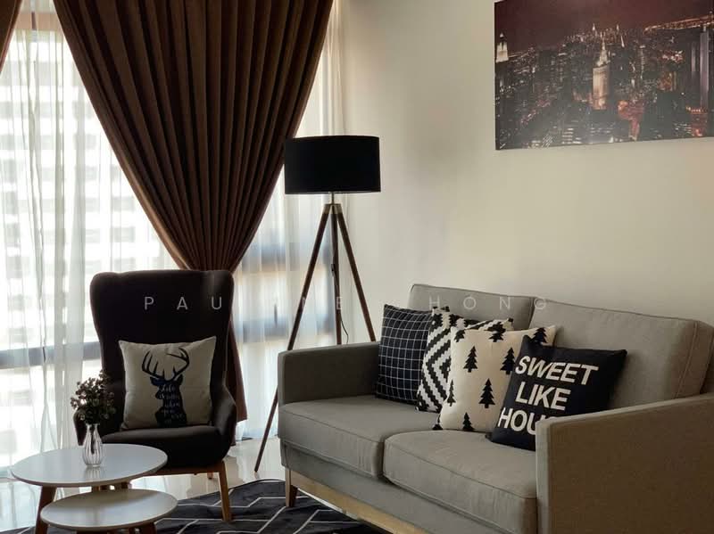 Servis Apartment untuk Disewa di Anggun Residences - Pauline Chong - Living Room - PropertyGuru.com.my