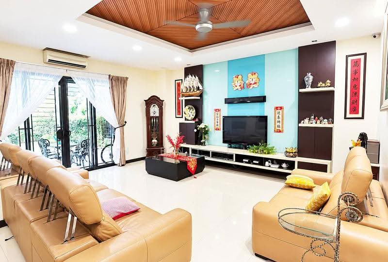 Rumah Berkembar untuk Dijual di Pju 3 (Tropicana) - Vincent Liaw - Living Room - PropertyGuru.com.my
