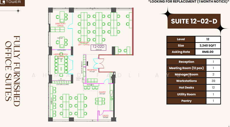 Office for Rent in KLCC (KL City Centre) - Ahmad Fadli Ayub - PropertyGuru.com.my