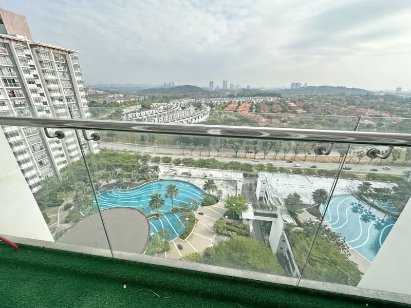 Kondominium untuk Dijual di Dwiputra Residences - Wendy Boon - Balcony - PropertyGuru.com.my