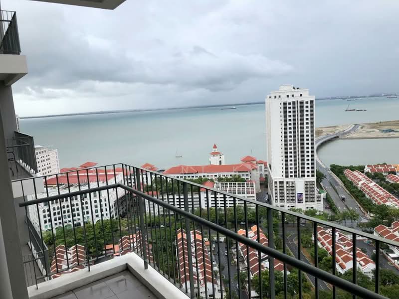 Servis Apartment untuk Dijual di The Tamarind - Vincent Koay - Balcony - PropertyGuru.com.my