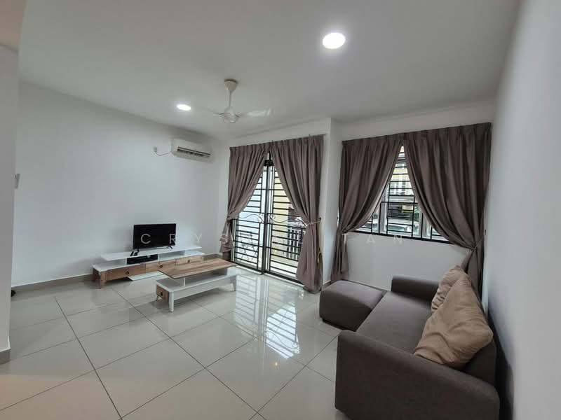 Apartment for Rent at The Pines Residence - Crystal Tan - Living Room - PropertyGuru.com.my