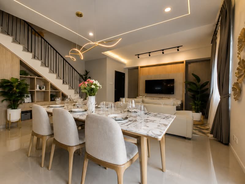 Rumah Berkembar untuk Dijual di Balik Pulau (Penang) - Tan Jing Yi - Dining Room - PropertyGuru.com.my