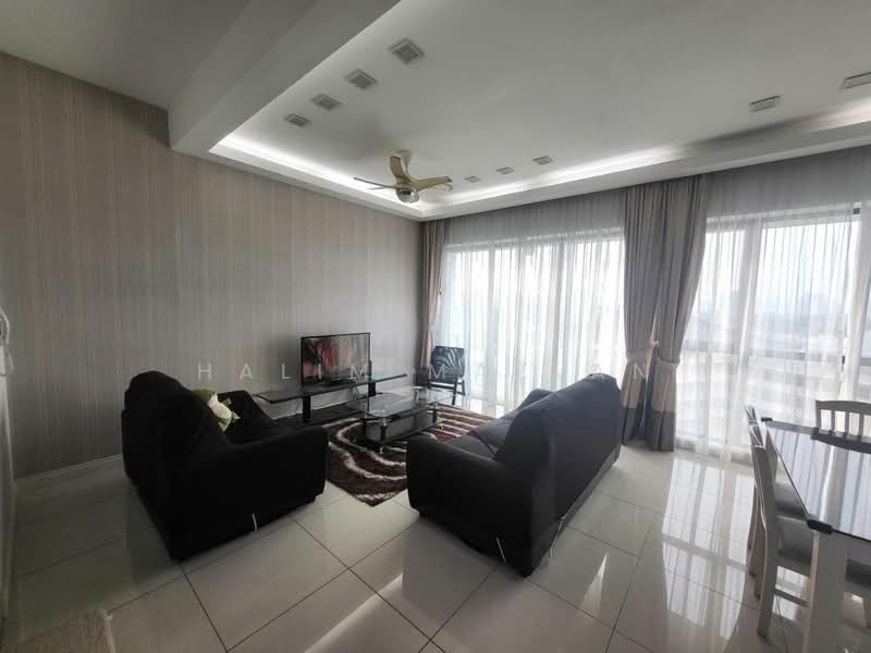 Kediaman Servis untuk Dijual di Setia SKY Residences - Halim Mazlan - Living Room - PropertyGuru.com.my