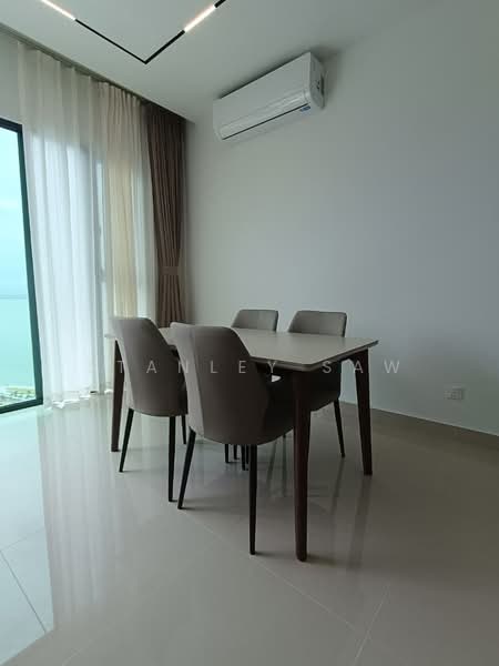 Kondominium untuk Disewa di Mezzo - Stanley Saw - Dining Room - PropertyGuru.com.my