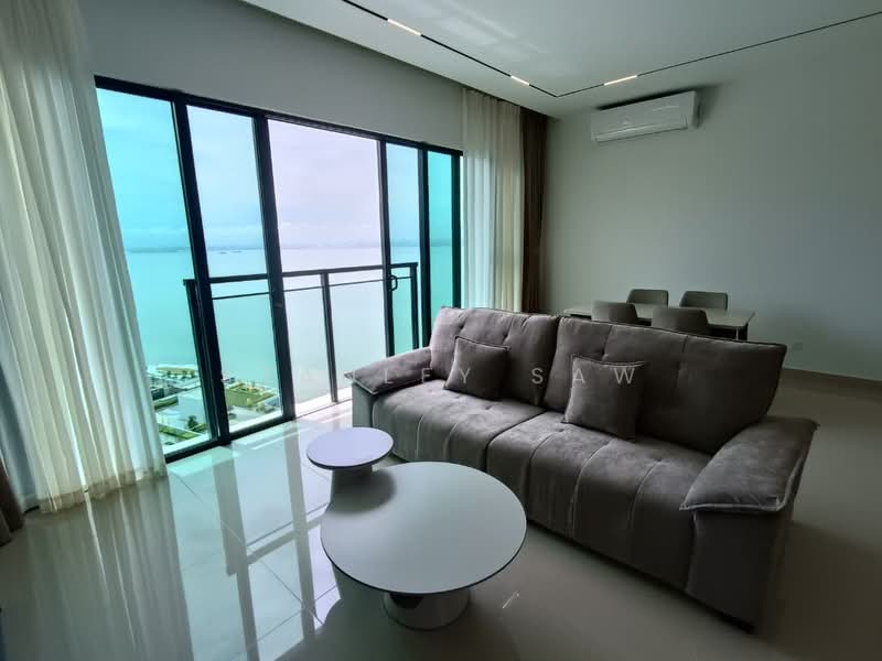 Kondominium untuk Disewa di Mezzo - Stanley Saw - Living Room - PropertyGuru.com.my