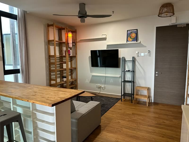 Service Residence for Rent at H2O Residences - Dila Yap - Living Room - PropertyGuru.com.my