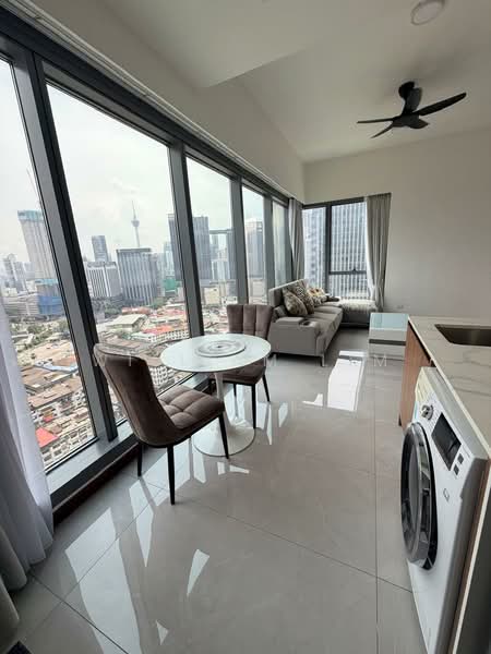Servis Apartment untuk Disewa di Core Residence @ TRX - William Lim - Living Room - PropertyGuru.com.my