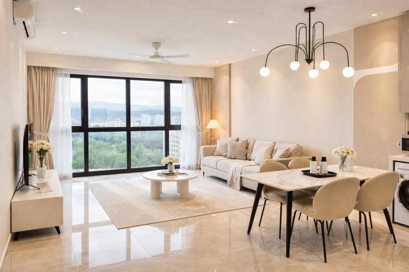 Service Residence for Rent at Agile Bukit Bintang - Ben Sin - Living Room - PropertyGuru.com.my