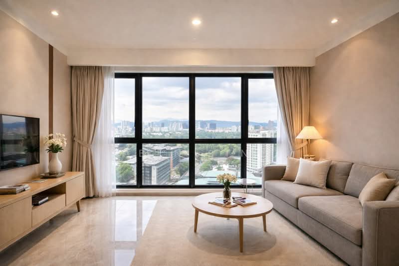 Service Residence for Rent at Agile Bukit Bintang - Ben Sin - Living Room - PropertyGuru.com.my