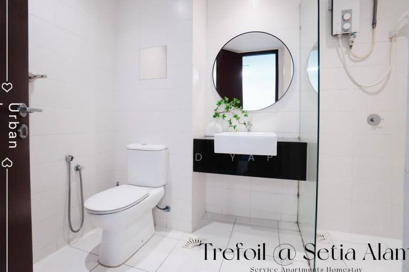Kediaman Servis untuk Disewa di Trefoil @ Setia City - David Yap - Bathroom - PropertyGuru.com.my