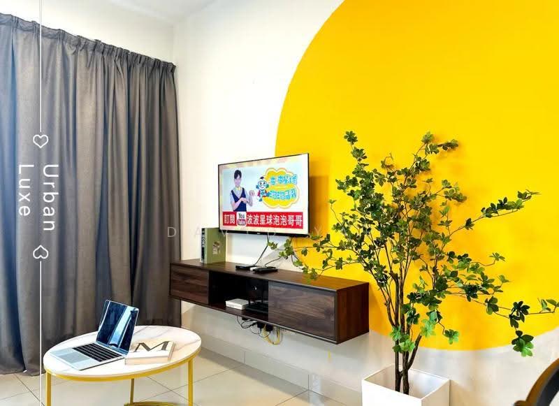 Kediaman Servis untuk Disewa di Trefoil @ Setia City - David Yap - Living Room - PropertyGuru.com.my