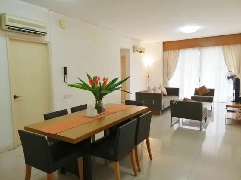 Kondominium untuk Disewa di Kiaramas Sutera - Quintus Hiew - Living Room - PropertyGuru.com.my