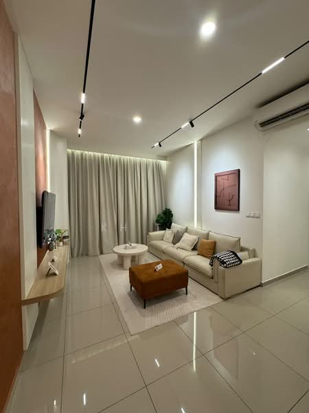 Service Residence for Sale at Gaya Residency - KH Tan - Living Room - PropertyGuru.com.my