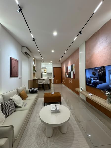 Service Residence for Sale at Gaya Residency - KH Tan - Living Room - PropertyGuru.com.my