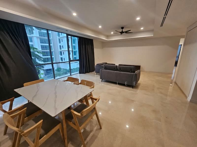 Kondominium untuk Disewa di Cappella Embassy - Martin Lee - Living Room - PropertyGuru.com.my