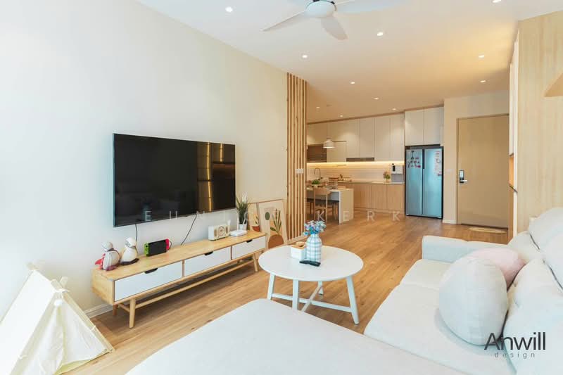 Servis Apartment untuk Dijual di Jernih Residence - Eunice Kerk - Living Room - PropertyGuru.com.my