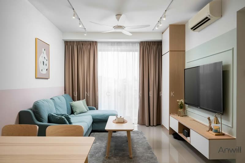 Service Residence for Sale at Jernih Residence - Eunice Kerk - Living Room - PropertyGuru.com.my