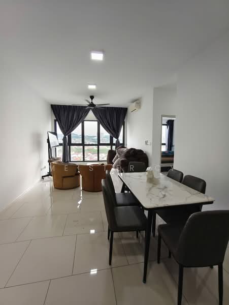 Servis Apartment untuk Disewa di Three33 Residence - Meister CY - Living Room - PropertyGuru.com.my