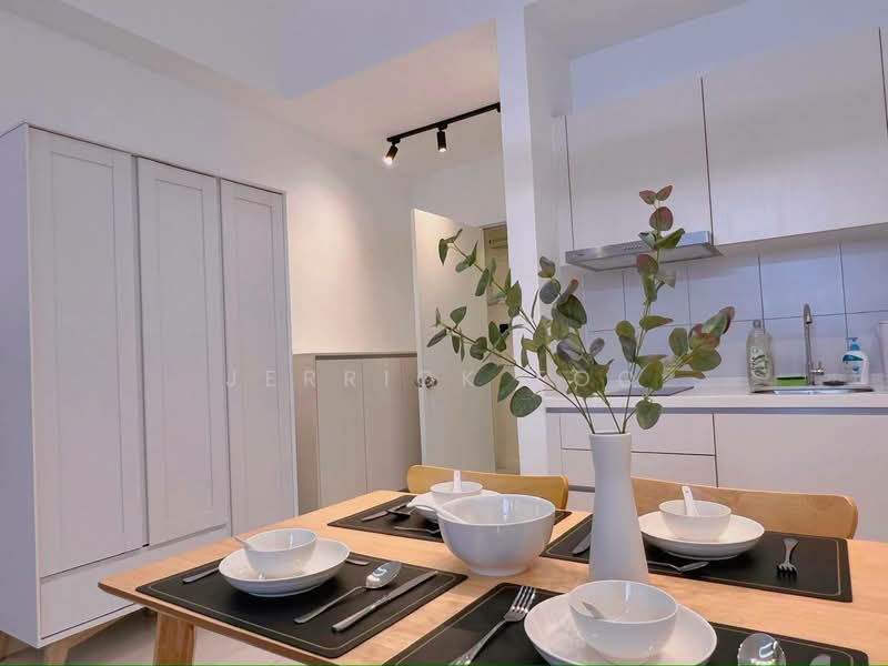Servis Apartment untuk Dijual di Chambers - Jerrick Foo - Dining Room - PropertyGuru.com.my