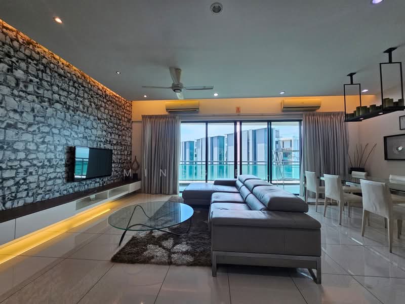 Condominium for Rent at The Light Point - Minggie . - Living Room - PropertyGuru.com.my