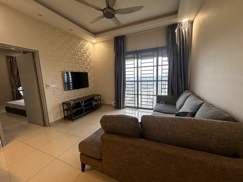 Kondominium untuk Disewa di The Wharf Residence - Ivy Chong - Living Room - PropertyGuru.com.my