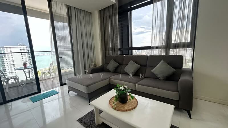 Kondominium untuk Disewa di Setia V Residences - May Tan - Living Room - PropertyGuru.com.my
