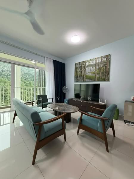 Condominium for Rent at Ferringhi Residence 2 - Amy Tan - Living Room - PropertyGuru.com.my