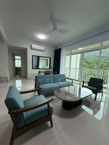 Condominium for Rent at Ferringhi Residence 2 - Amy Tan - Living Room - PropertyGuru.com.my