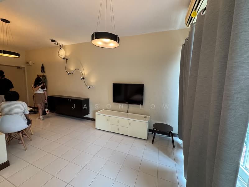 Service Residence for Rent at Ritze Perdana 1 - Jason Low - Living Room - PropertyGuru.com.my