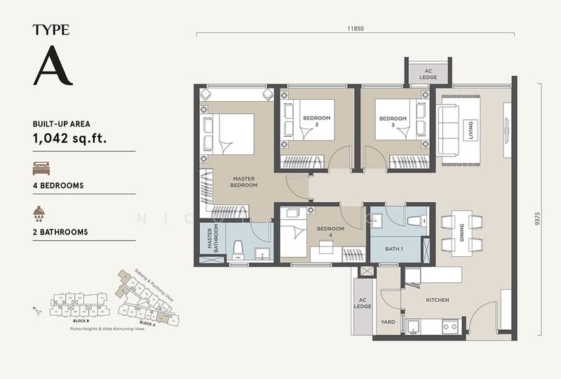 Servis Apartment untuk Dijual di Alora Residences @ Avenue 25 Subang Jaya - Nicole Chow - PropertyGuru.com.my