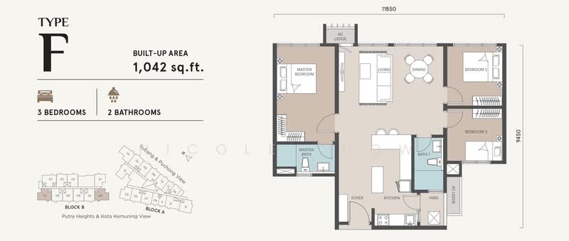 Servis Apartment untuk Dijual di Alora Residences @ Avenue 25 Subang Jaya - Nicole Chow - PropertyGuru.com.my