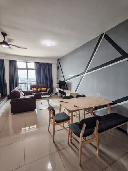 Servis Apartment untuk Disewa di Molek Regency - Edward Gan - Living Room - PropertyGuru.com.my