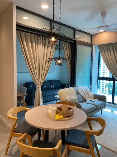 Service Residence for Rent at Ooak Serviced Apartments @ Kiara 163 - Caren Wong - Living Room - PropertyGuru.com.my