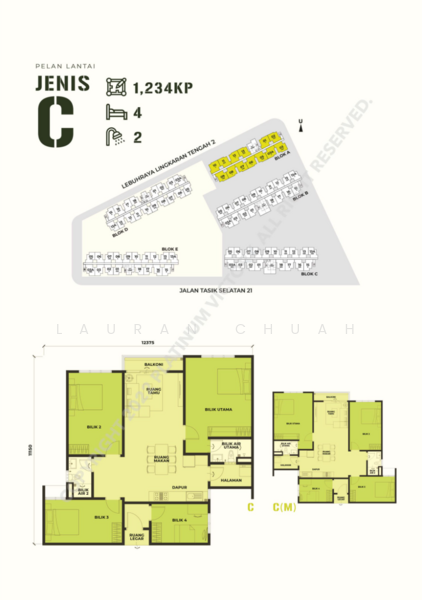 Kondominium untuk Disewa di Residensi Sateria - Lauran Chuah - PropertyGuru.com.my