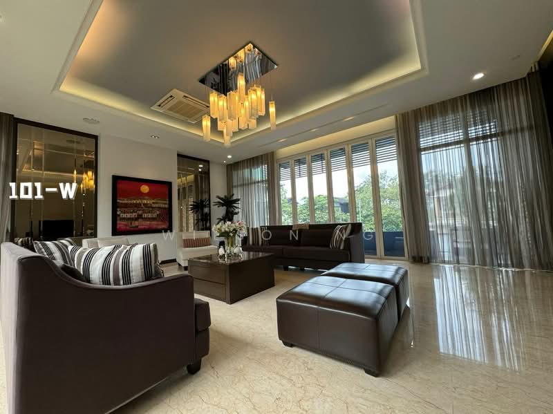Rumah Banglo untuk Dijual di Setia Eco Park (Setia Alam) - Wilson Ng - Living Room - PropertyGuru.com.my