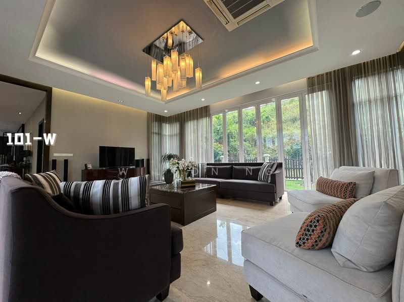 Rumah Banglo untuk Dijual di Setia Eco Park (Setia Alam) - Wilson Ng - Living Room - PropertyGuru.com.my